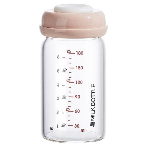 小白熊储奶瓶玻璃冰箱母乳婴儿专用保鲜存奶储奶罐储奶瓶可加热