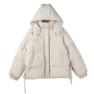 本命年红色羽绒服棉衣棉服女短款2026年新款冬季高级感炸街过年外