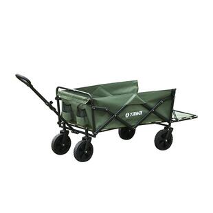 Tawa露营推车营地拖车可折叠户外超大手推野餐小杆拉车野营手拉车