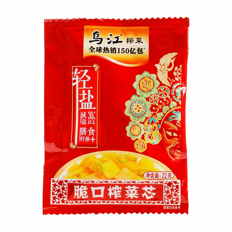 乌江脆口榨菜芯22g薄盐