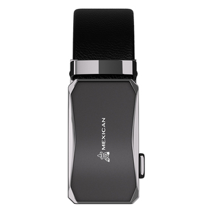 稻草人真皮腰带男士2025新款头层牛皮不带头自动扣皮带无扣头裤带