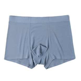 足下工作室 丝滑体验双面织120支莫代尔内裤男士一片式无痕男生