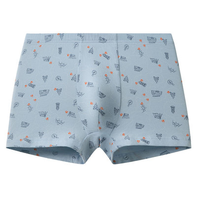 舒雅男童超级英雄平角内裤3条装