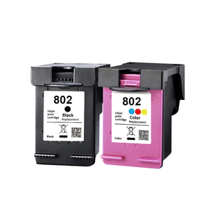 适用惠普802墨盒HPDeskjet 1000 1010 1050 1510 2000 2050 1511 1011 3512 4503 2622彩色喷墨打印机墨水盒