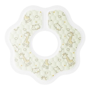 婧麒一次性口水巾婴儿宝宝围嘴新生儿防水防吐奶围兜垫巾纱布男女