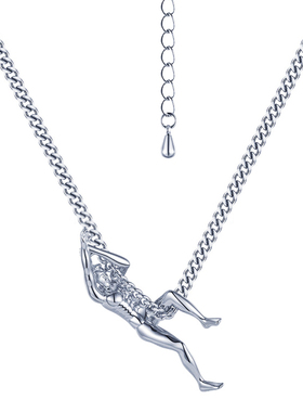 轻奢金属重工铜镀18K百搭吊坠