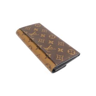 中古二奢LV路易威登B级9新BifoldLongWallet双折长钱包长钱包正品