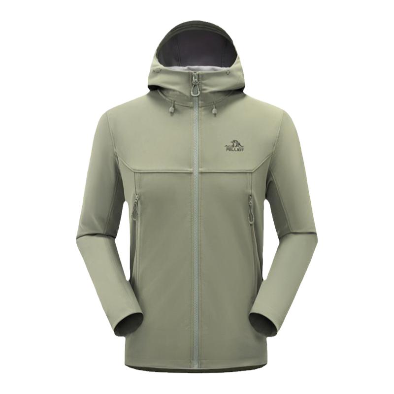 【风盾2.0】伯希和软壳冲锋衣男防风防泼水户外登山服运动外套女