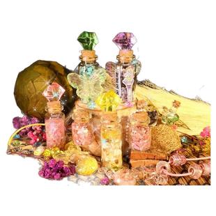 儿童许愿能量瓶水晶能量创意手工启蒙探索手作饰品挂件DIY材料包8