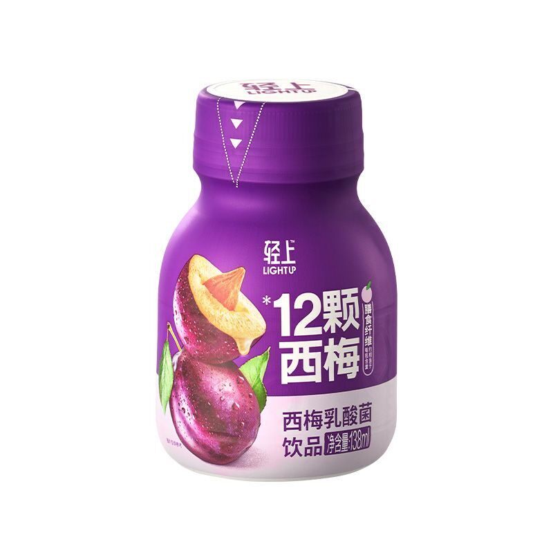 轻上西梅乳酸菌果蔬发酵瓶装饮品