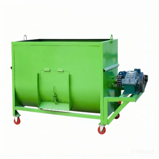 牛羊草料饲料搅拌机干湿两用卧式全日粮滚筒圆罐养殖配件