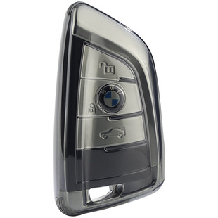 宝马钥匙套透明5系1系x2适用于男x46系ix3i3x5x33系tpu轻薄刀锋壳