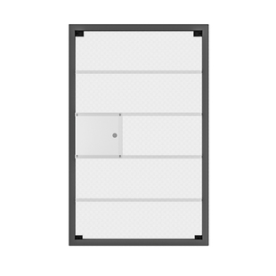 汉纱隐形免钉防护栏纱窗一体安全防护透明pc可拆卸纱窗定制自装