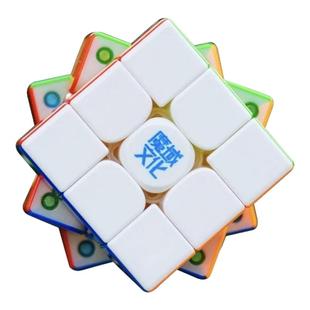 魔域文化威龙V11三阶磁力J竞速魔方磁悬浮球轴比赛益智玩具礼物