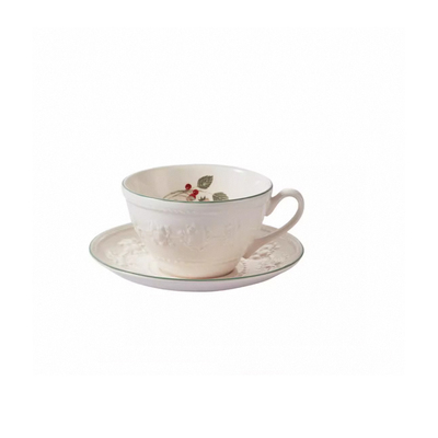 日本直邮WEDGWOOD欢愉假日杯碟组陶瓷咖啡杯高档精致英式茶具