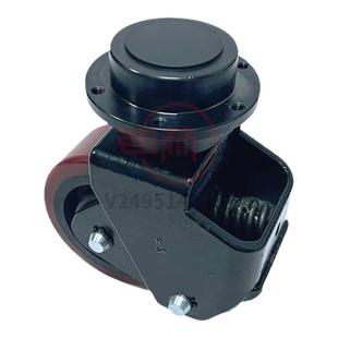 西林堆垛车辅助轮架总成叉车配件 宁波如意CBD20托盘车辅助轮总成