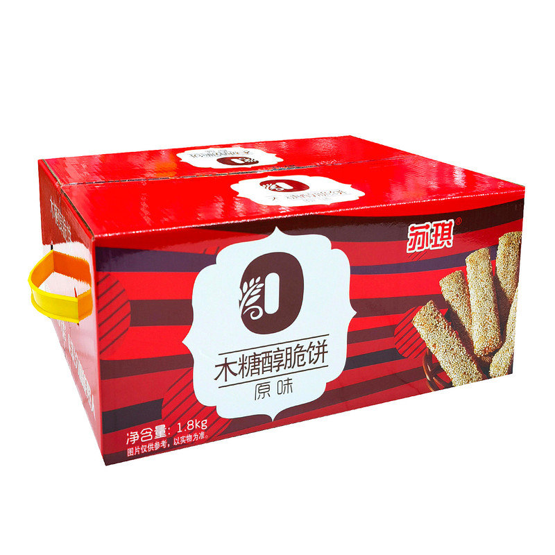 苏琪无蔗糖礼盒年货薄脆饼干包邮
