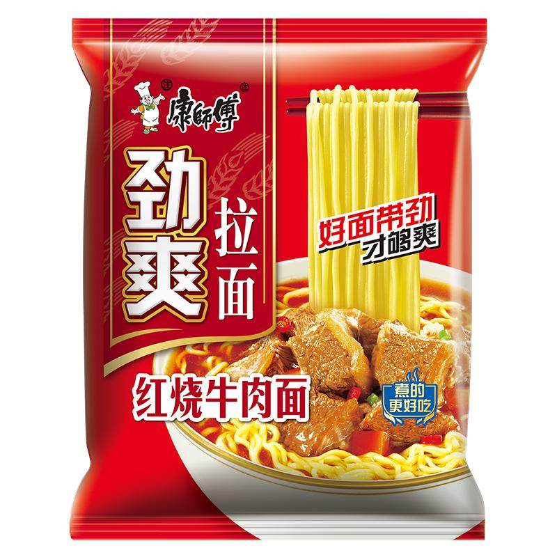 康师傅方便面劲爽款24袋整箱