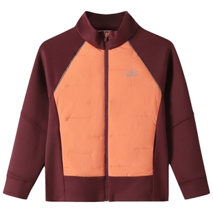 安奈儿童装男童女童短款羽绒服冬休闲轻薄保暖拼接弹力