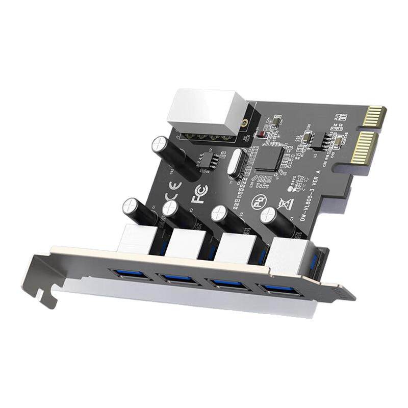 优越者Pci-E转4口USB3.0扩展卡