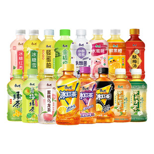 康师傅茶饮料330ml*24小瓶装冰红茶冰糖雪梨茉莉蜜茶青梅绿茶水饮