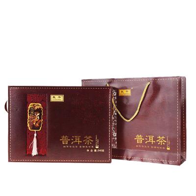 良平云南浓香普洱茶340g礼盒装