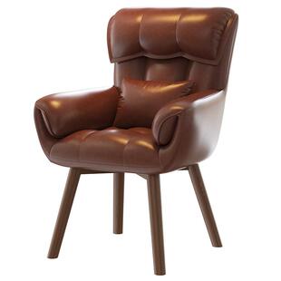 轻奢化妆靠背椅子梳妆椅电脑椅家用女生卧室书房书桌学习写字椅子