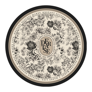 法式复古圆形地毯客厅沙发茶几美式轻奢中古风卧室床边衣帽间地垫