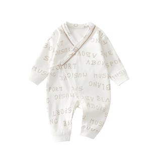 新生婴儿衣服早秋纯棉连体衣a类秋季初生宝宝秋装外出服男宝66码9