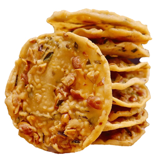 江西特产月亮巴粑粑虾米巴雪豆巴子客家赣南铜勺饼花生巴休闲零食