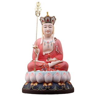 戴玉堂陶瓷明净全堂佛观音菩萨如来地藏弥勒佛像供奉家用客厅摆件