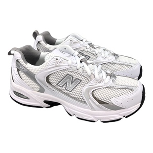 New Balance NB530系列银白男女低帮复古休闲老爹跑步鞋 MR530AD