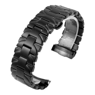 VNKM沛纳海弧口精钢手表带