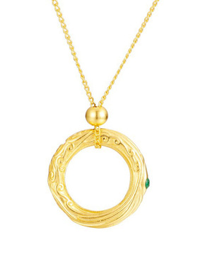 哪吒乾坤圈项链女2025新款