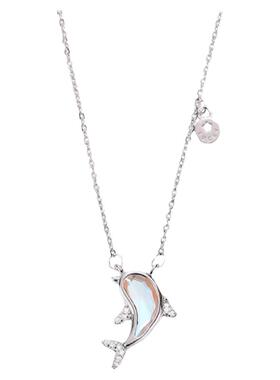 海豚项链送女友小众精致气质配饰