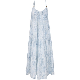 ONLY2025夏季新款松弛感仙气度假风自由调节吊带设计长裙连衣裙女