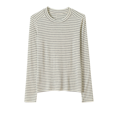 醋酸天丝绵羊毛薄款显瘦长袖T恤