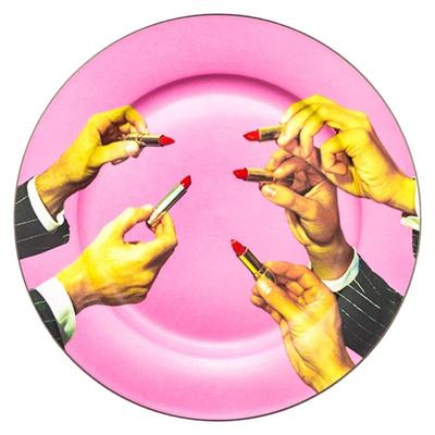 Seletti陶瓷盘子圆形摆件