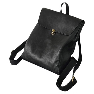 双肩包女2026新款商务通勤旅行电脑背包高级感小众大容量皮质书包