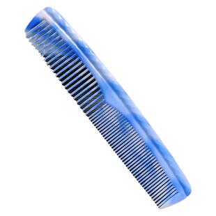 家用女式加厚牛筋塑料密齿中齿老式不易断熟胶软齿粗细两用长梳子