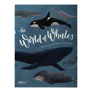 【现货】The World of 现货ales: Get to Know the Giants of the Ocean 鲸的世界 Becky Thorns 原版图儿童趣识绘本 Darcy Dobell