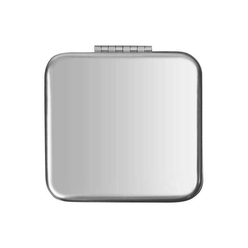 小镜子男士便携专用不锈钢双面随身摔不碎迷你工位折叠手持化妆镜