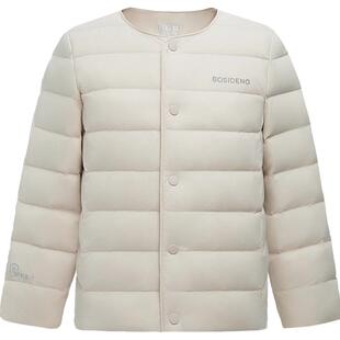 波司登儿童羽绒服2025新款男童女童短款轻薄保暖叠穿连帽羽绒服