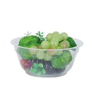 1200塑料碗汤碗饭菜碗一次性碗外卖打包碗透明大碗饭盒加厚900ml