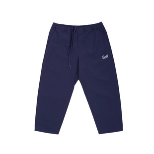 SLAMBLE运动休闲八分裤健身薄款训练宽松字母纯色裤子男女潮