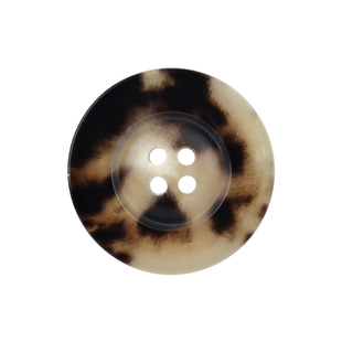 PINGGUOWU 天然黑花黄牛角扣子女高定西服马甲西裤羊毛衫大衣纽扣