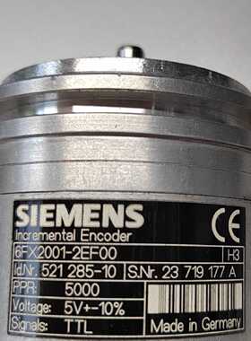 议价西门子6FX2001-2EF00编码器，ID:521285-10，无包装，现货