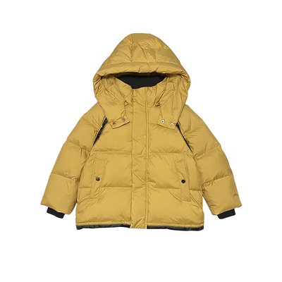 禾雪海娃娃中大童羽绒服小白鸭绒