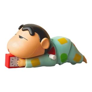 正版52toys蜡笔小新动感新生活盲盒爬行手办摆件潮玩礼物可爱玩具