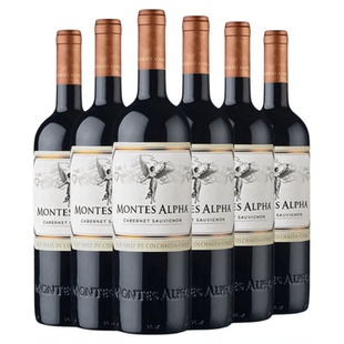 蒙特斯红葡萄酒赤霞珠佳美娜欧法干红智利原瓶进口官方旗舰店正品